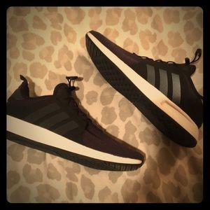 ADIDAS BLACK & WHITE X-PLR MENS SIZE 7